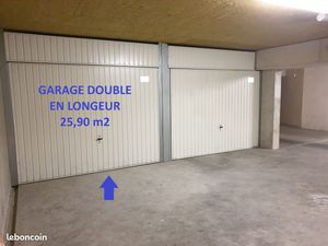 Garage double en longueur 25 90 m2 sécurisé dans résidence Campagne Ribero Marseille