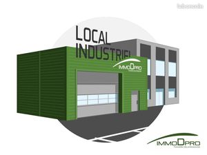 Local industriel 600 m²