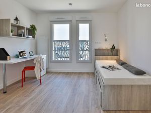 Studio meublé toutes charges comprises  résidence récente
