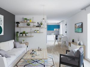 Appartement 2 pièces 44 m²