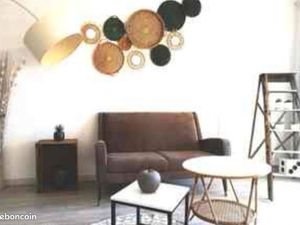 Appartement 56m2  2ch  jardin  parking