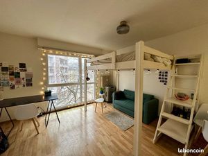 Studio meublé 25m2 - quartier Krutnenau - idéal étudiant