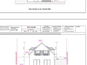 Terrain avec permis de construire