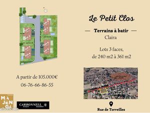 Terrains à Bâtir Claira