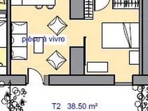 Appartement 2 pièces 39 m²