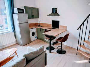Studio meublé de 21 m² avec Mezzanine (+10 m²)