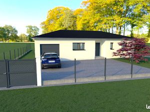 Maison 100 m2 avec 3 chambres et Garage