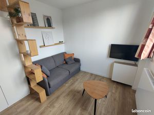 Studio meublé 18 m² – Saint-Ouen – 7 min métro ligne 14 – Calme