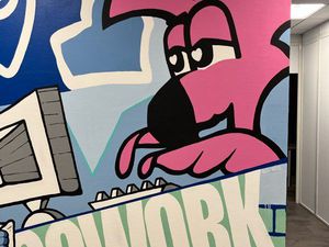 Bureau dans espace à partager/coworking