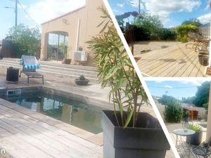 ◊ À vendre à MARSEILLAN (34) – Maison R+1 de 130 m² sur terrain de 470 m² ◊