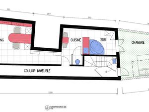 Appartement t2 / local commercial habitable – hyper centre-ville niort