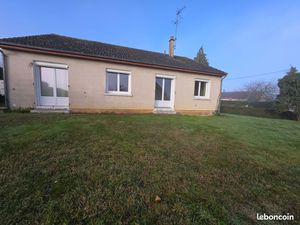 Pavillon de plain-pied  3 chambres  garage et jardin