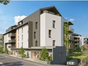 Local commercial neuf 53 m² à l’entrée de Saint-Jorioz