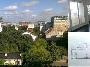 VANVES 92 Gare Insurrection 3/4 pieces 61m2 balcon vue