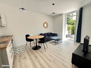 T2 meublé 35 m² avec jardin – Quartier gare – Romans-sur-Isère