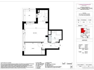 Appartement 2 pièces 46 m²