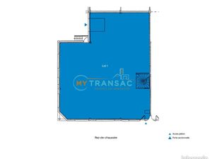 Local bureaux 518 m²