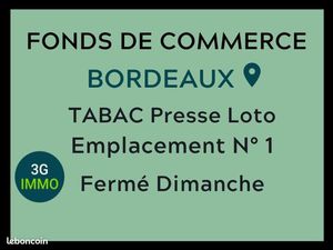 Fonds de commerce tabac  presse  FDJ 75 m²