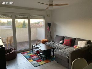 Appartement récent T2 40m²+terrasse Aiguelongue