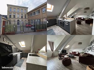 Appartement F3 dans un hôtel particulier au dernier étage