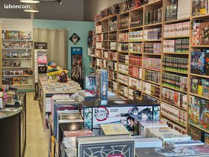 Fonds de commerce librairie Manga et jeux de cartes à collectionner