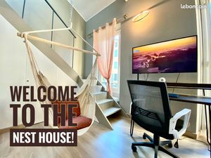 Loft charmant meublé avec clim pour 5 semaines