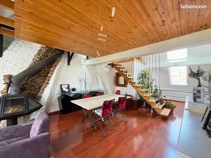 Appartement 4 pièces en duplex - dernier étage - 2 chb + mezzanine 11 m2 - grande cave