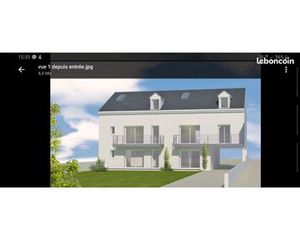 Terrain 400m2 collectif 4 lots