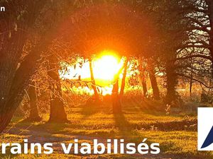 Terrain viabilise Saint Avit