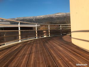 RARE - Appt 108 m² T4  vue 180° sur les montagnes avec terrasse 64 m²