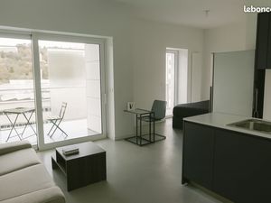 Studio – 7ᵉ étage - Ycone (Jean Nouvel) - Confluence – Terrasse – Vue Ouest