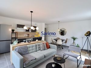 Strasbourg Robertsau 3 pièces meublé moderne avec terrasse et parking