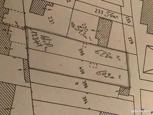 Terrain constructible Auxerre 1237 m2