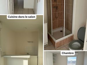 Location · 2P · 47m² · Dernier étage · Balcon · Grammont