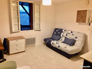 T1 meublé côté cour  sud quartier médiathèque Saint-Aubin