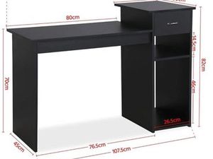 Bureau noir 40