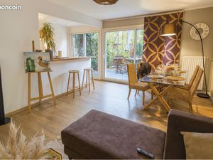 Rez-de-jardin 87 m² avec terrasse – 3 chambres – Proche gare