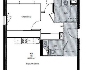 Appartement 3 pièces 66 m²