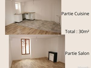 Location d'un T3 de 65m² Evaux centre