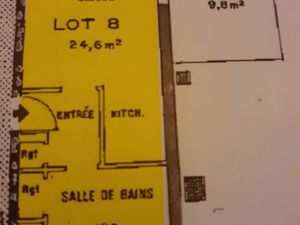 Studio 24 m² à Chartres 10 min de la gare