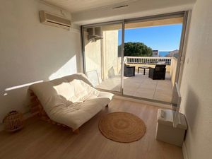 Appartement studio + terrasse vue mer Carnon