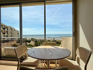 Studio Palavas Vue Mer Rénové Rive droite avec parking privé