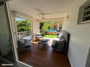 Loue T3 Duplex - Meublé - Terrasse - Bac à punch - citerne