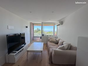 À louer – T3 meublé avec vue panoramique mer & ville – Marseille 9e  La Rouvière