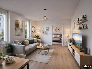 À vendre : Appartement T2 lumineux et fonctionnel de 32 m²  situé dans une rue calme à Bis