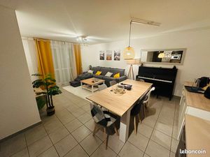 T3 Meublé 69m² – Étrembières – Vue Salève – Fibre & Parking inclus