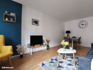 T2 meublé la madeleine + parking