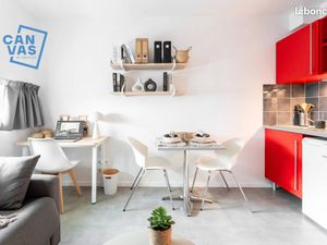 Studio 1 pièce 18 m²