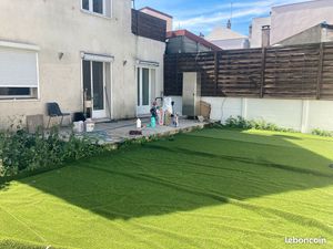 Maison immeuble jardin