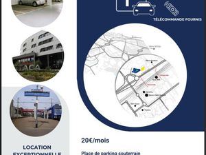 Stationnement de parking SQY Pas du Lac